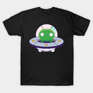 Mooncake in the UFO T-Shirt